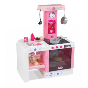 Smoby kuchyňka pro děti Hello Kitty Cheftronic 24195 růžovo-bílá