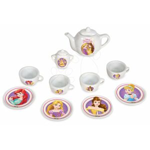 Smoby dětská čajová souprava z porcelánu Princezny 24723 bílá