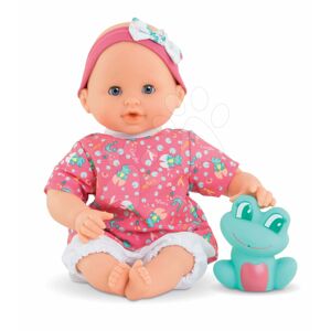 Panenka na koupání Baby Bath Océane Mon Premiere Corolle s modrýma mrkacíma očima a žábou 30 cm od 18 měsíců