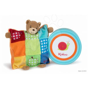 Kaloo plyšový medvídek Colors-Doudou Puppet Bear Patchwork 963260