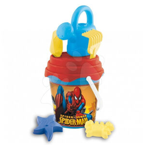Mondo kbelík set s konví Spiderman 18450 červeno-modrý