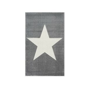 Livone Dětský koberec - Hollywood Star barva: šedá x bílá, Velikost: 120 x 180