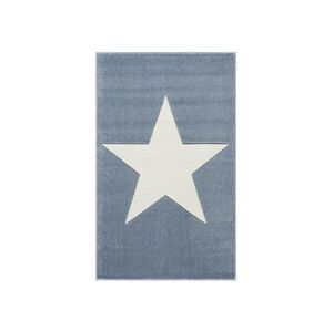 Livone Dětský koberec - Hollywood Star barva: modrá x bílá, Velikost: 160 x 230