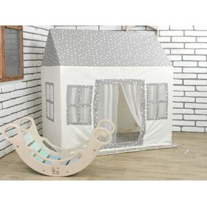 ELIS DESIGN Set - Hrací domeček pro děti Království hvězd s matrací - luxury