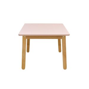Bellamy Dětský dřevěný stoleček barva: pastelově růžová