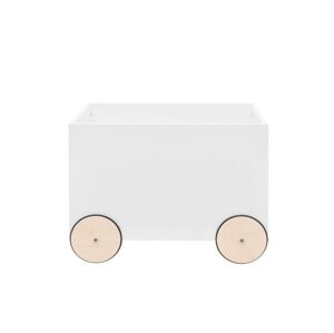 Bellamy Úložný box na hračky - vozíček barva: sněhově bílá