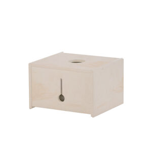 ELIS DESIGN Multifunkční úložný box (police, šuplík) - malý barva: bezbarvý lak