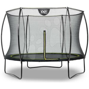 Trampolína s ochrannou sítí Silhouette trampoline Exit Toys kulatá průměr 244 cm černá