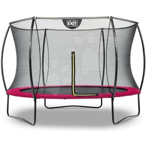 Trampolína s ochrannou sítí Silhouette trampoline Pink Exit Toys kulatá průměr 305 cm růžová