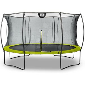Trampolína s ochrannou sítí Silhouette trampoline Exit Toys kulatá průměr 366 cm zelená