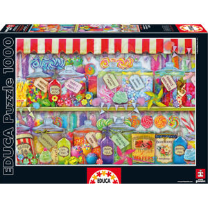 Educa Puzzle Genuine Candy Shop 1000 dílků 16291 barevné