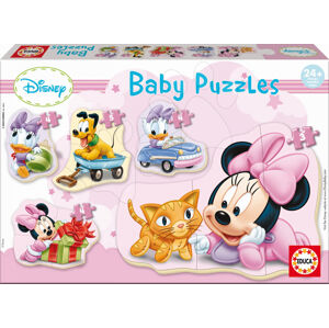 Educa baby dětské puzzle Baby Minnie 15612 barevné