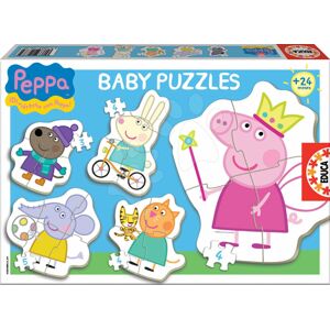 Puzzle pro nejmenší Baby 5 Disney Peppa Pig Educa od 24 měsíců