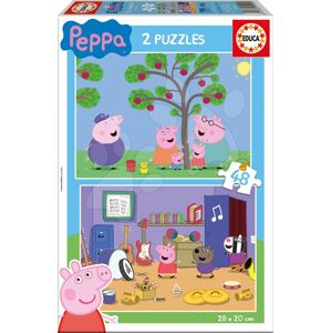 Puzzle Peppa Pig Educa 2 x 48 dílků od 5 let