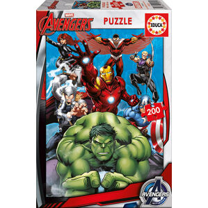 Puzzle pro děti Avengers Educa 200 dílů 15933 barevné