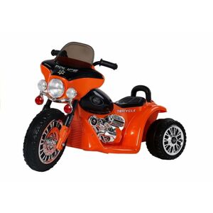 mamido Dětská elektrická motorka JT568 oranžová