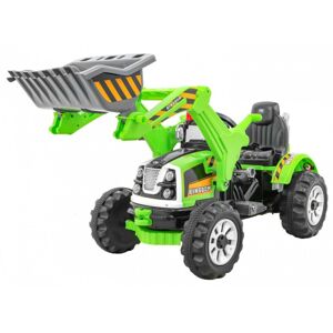 mamido Dětský elektrický traktor zelený