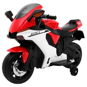mamido Dětská elektrická motorka R1 Superbike červená