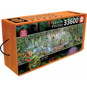 Educa Puzzle Genuine Wildlife 33 600 dílů 16066 barevné