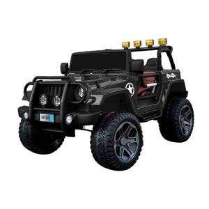 mamido Elektrické autíčko Jeep Monster 4x4 černé