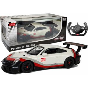 mamido Auto na dálkové ovládání Porsche 911 GT3 CUP R/C 1:14 bílé