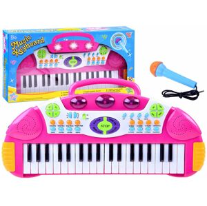 mamido Dětský keyboard růžový