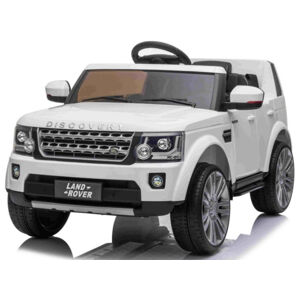 mamido Elektrické autíčko Land Rover Discovery bílé