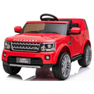 mamido Elektrické autíčko Land Rover Discovery červené
