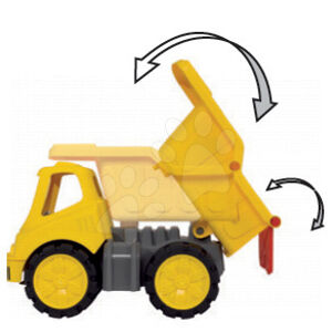 Smoby hračkářské vyklápěcí autíčko Maxi Bolide 500176 žluté