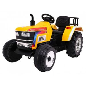 mamido Dětský elektrický traktor Blazin žlutý
