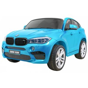 mamido Elektrické autíčko BMW X6 M dvoumístné XXL lakované modré
