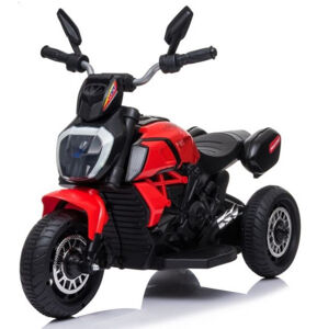 mamido Dětská elektrická motorka Fast Tourist červená