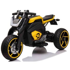 mamido Dětská elektrická motorka Future žlutá