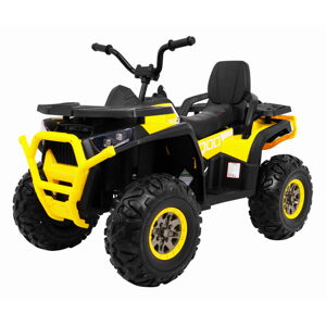 mamido Dětská elektrická čtyřkolka ATV Desert 4x4 žlutá