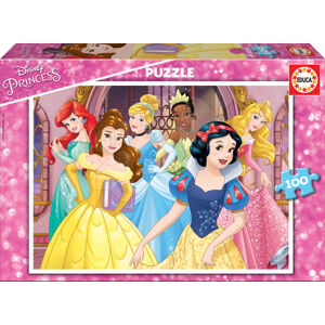 Educa dětské puzzle Princezny Disney 100 dílů 17167