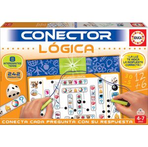Společenská hra Conector Educa Logické myšlení – španělsky 242 otázek od 4–7 let