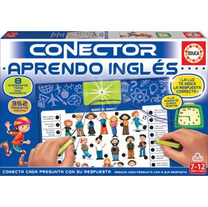 Společenská hra Conector Učíme se anglicky Educa španělsky 352 otázek od 7-12 let
