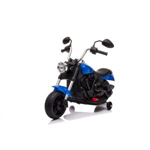 mamido Dětská elektrická motorka Chopper V-Max modrá