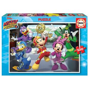 Puzzle Mickey and the roadster racers Educa 100 dílků od 6 let