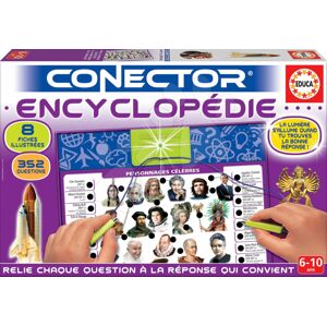 Společenská hra Conector Educa Encyclopedie francouzsky 352 otázek od 6 let