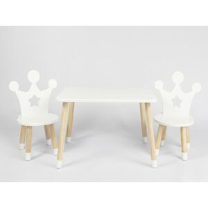 ELIS DESIGN Dětský stůl a židle Korunka varianta: stůl + 2 židle