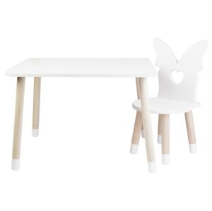 ELIS DESIGN Dětský stůl a židle Motýlek varianta: stůl + 2 židle