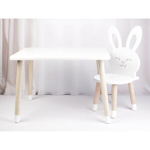 ELIS DESIGN Dětský stůl a židle Zajíček varianta: stůl + 1 židle