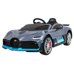 mamido Dětské elektrické autíčko Bugatti Divo černé