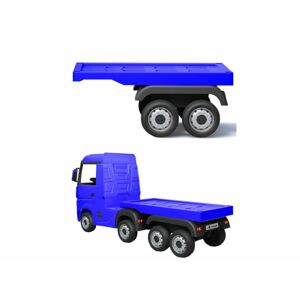 mamido Přívěs pro dětský elektrický kamion Mercedes Actros modrý