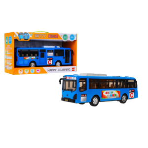 mamido Autobus Gimbus se zvukovými a světelnými efekty modrý