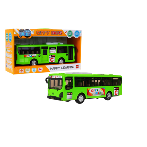 mamido Autobus Gimbus se zvukovými a světelnými efekty zelený