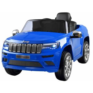 mamido Dětské elektrické autíčko Jeep Grand Cherokee lakované modré