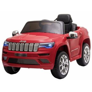 mamido Dětské elektrické autíčko Jeep Grand Cherokee červené