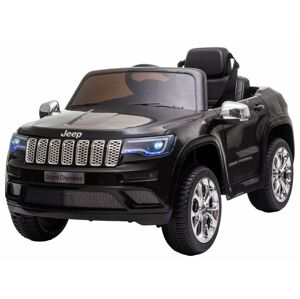 mamido Dětské elektrické autíčko Jeep Grand Cherokee černé